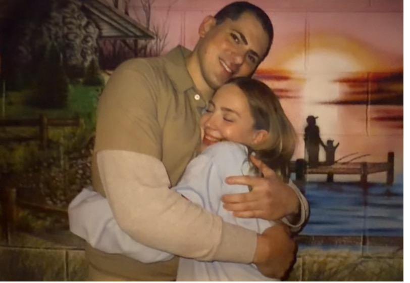 Kira visiting Tony in federal prison